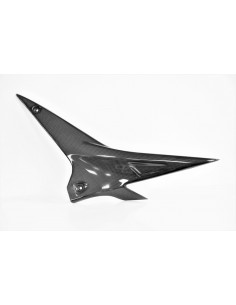 Carter de réservoir latéral LIGHTECH carbone brillant Aprilia Rsv4