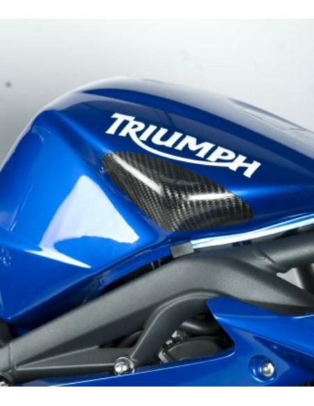 Sliders de réservoir R&G RACING carbone Triumph
