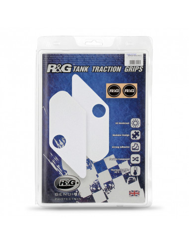 Kit grip de réservoir R&G RACING Eazi-Grip™ translucide