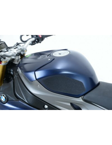 Kit grip de réservoir R&G RACING 2 pièces noir BMW S1000R