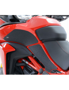 Kit grip de réservoir R&G RACING 4 pièces noir Ducati 1200 Multistrada