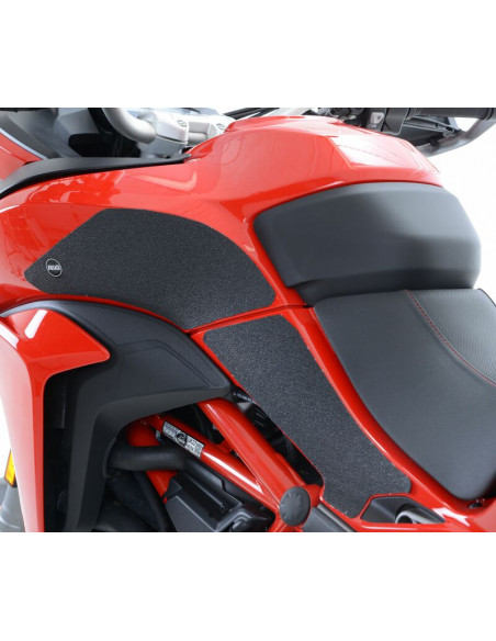 Kit grip de réservoir R&G RACING 4 pièces noir Ducati 1200 Multistrada