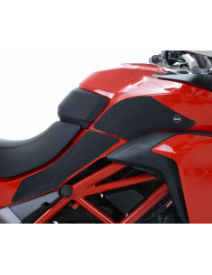 Kit grip de réservoir R&G RACING 4 pièces noir Ducati 1200 Multistrada 2