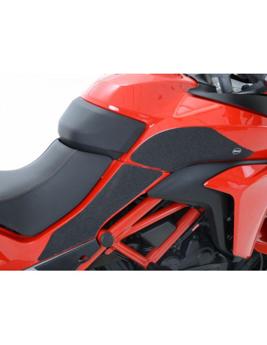 Kit grip de réservoir R&G RACING 4 pièces noir Ducati 1200 Multistrada