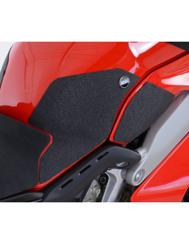 Kit grip de réservoir R&G RACING 4 pièces noir Ducati Panigale V4