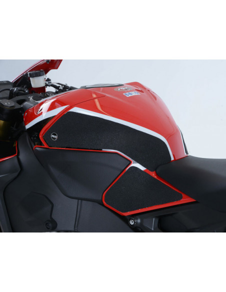 Kit grip de réservoir R&G RACING 4 pièces noir Honda CBR1000RR SP