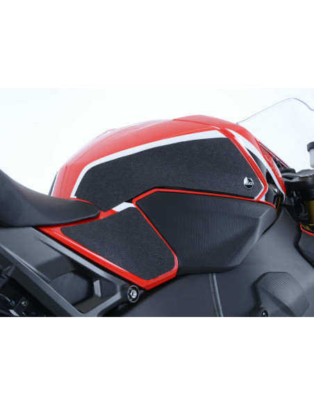 Kit grip de réservoir R&G RACING 4 pièces noir Honda CBR1000RR SP