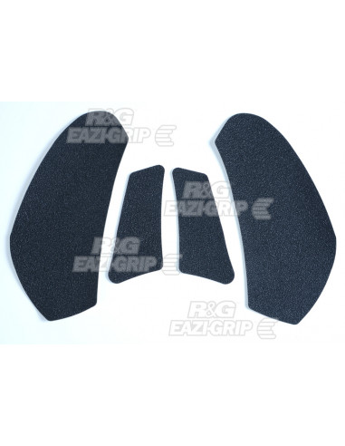 Kit grip de réservoir R&G RACING 4 pièces noir Kawasaki ZX10R