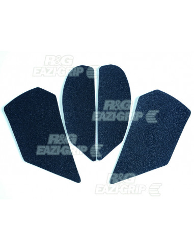 Kit grip de réservoir R&G RACING 4 pièces noir Kawasaki ZX10R
