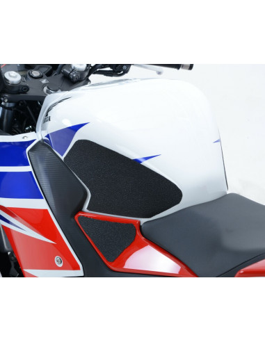 Kit grip de réservoir R&G RACING 4 pièces noir Honda CBR300R