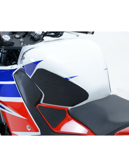 Kit grip de réservoir R&G RACING 4 pièces noir Honda CBR300R
