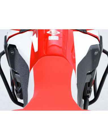Kit grip de réservoir R&G RACING noir 2 pièces Honda CRF1000L Africa Twin