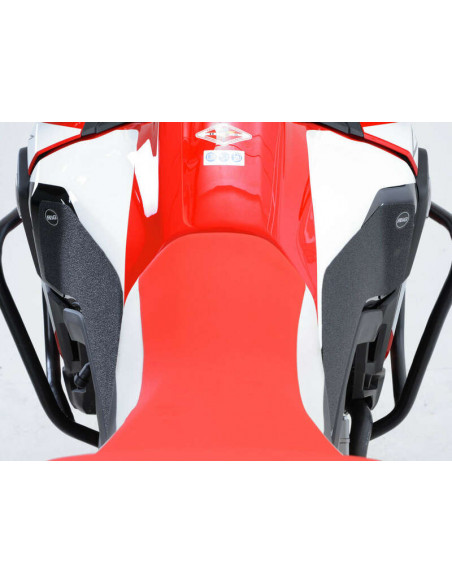 Kit grip de réservoir R&G RACING noir 2 pièces Honda CRF1000L Africa Twin