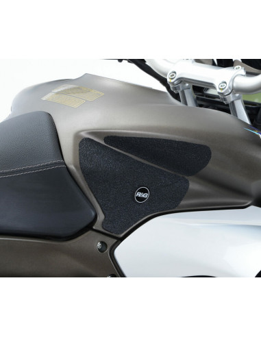 Kit grip de réservoir R&G RACING 4 pièces noir MV Agusta 800 Stradale