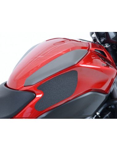 Kit grip de réservoir R&G RACING 2 pièces noir Honda NC700S/750S