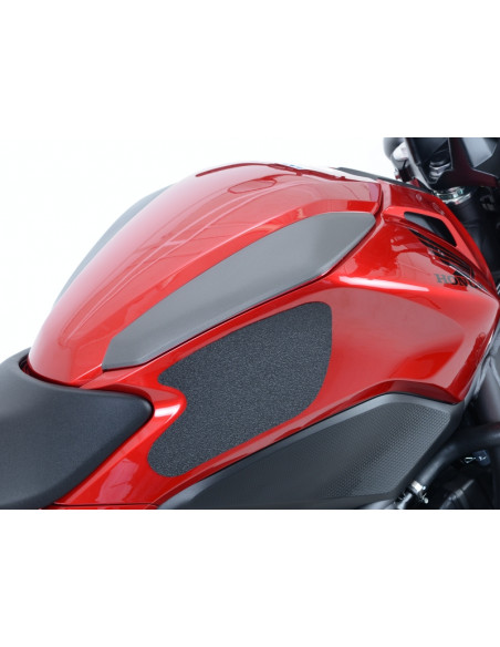Kit grip de réservoir R&G RACING 2 pièces noir Honda NC700S/750S