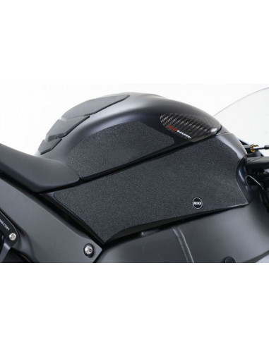 Kit grip de réservoir R&G RACING 4 pièces noir Kawasaki ZX10R