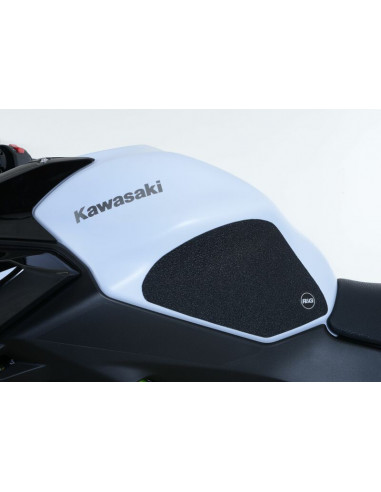 Kit grip de réservoir R&G RACING noir (4 pièces) Kawasaki Z650