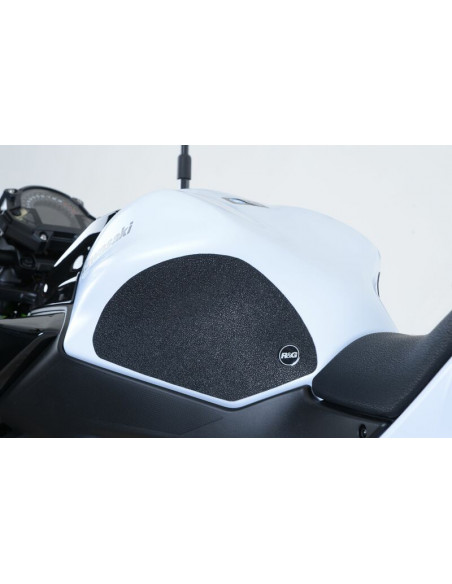 Kit grip de réservoir R&G RACING noir (4 pièces) Kawasaki Z650