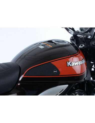 Kit grip de réservoir R&G RACING noir 2 pièces Kawasaki Z900RS