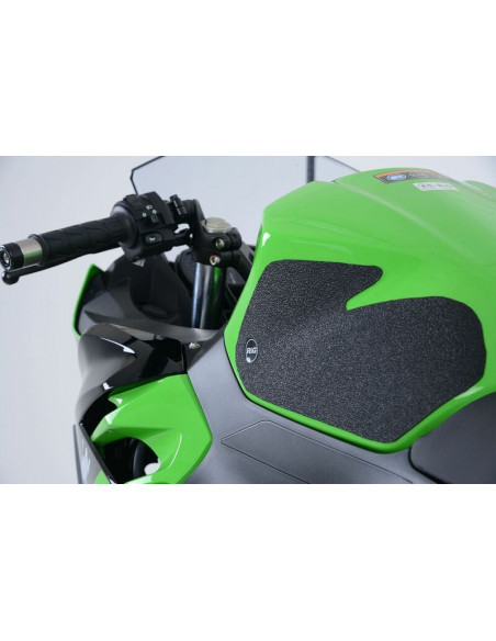 Kit grip de réservoir R&G RACING translucide 2 pièces Kawasaki Ninja 400