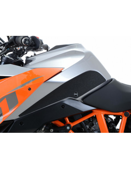 Kit grip de réservoir R&G RACING 2 pièces noir KTM Superduke GT