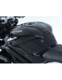 Kit grip de réservoir R&G RACING translucide (6 pièces) Triumph 2