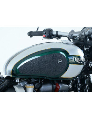 Kit grip de réservoir R&G RACING 2 pièces noir Triumph Bonneville Bobber