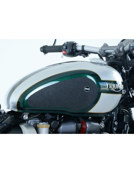 Kit grip de réservoir R&G RACING 2 pièces noir Triumph Bonneville Bobber
