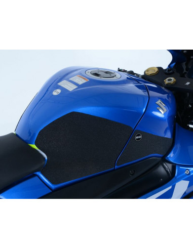 Kit grip de réservoir R&G RACING translucide (4 pièces) Suzuki GSX-R1000