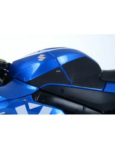Kit grip de réservoir R&G RACING translucide (4 pièces) Suzuki GSX-R1000