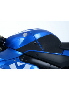 Kit grip de réservoir R&G RACING 4 pièces noir Suzuki GSXR1000R 2