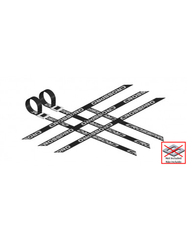 Kit ceinture CROSS-PRO Nerf-Bars - Noir 