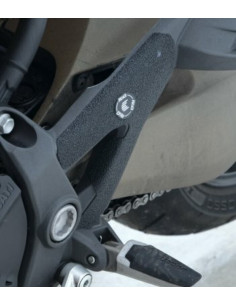 Adhésif anti-frottement R&G RACING platine talon noir (2 pièces) Ducati Monster 2