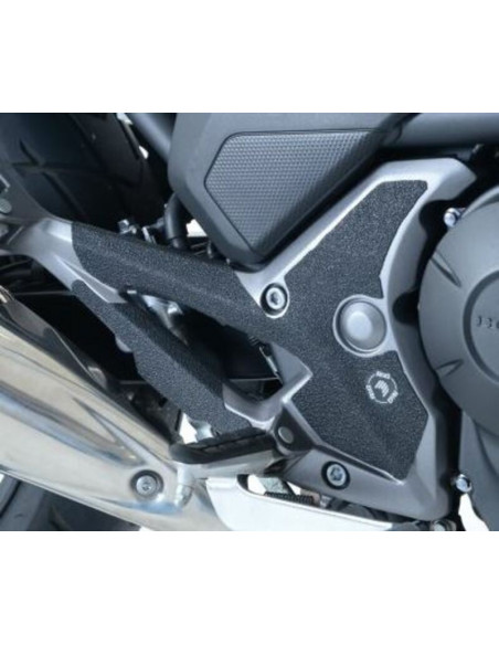 Adhésif anti-frottement R&G RACING platines repose-pieds noir 4 pièces Honda NC700S/700X/750S/750X