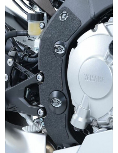 Adhésif anti-frottement R&G RACING cadre/bras oscillant noir 4 pièces Yamaha YZF-R1/R1M