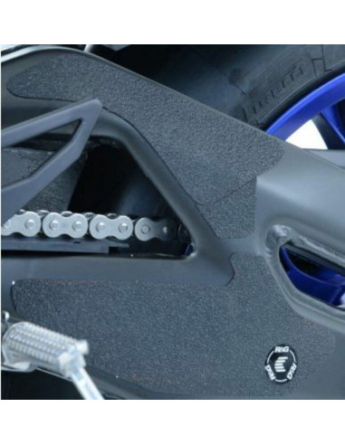 Adhésif anti-frottement R&G RACING cadre/bras oscillant noir 4 pièces Yamaha YZF-R1/R1M