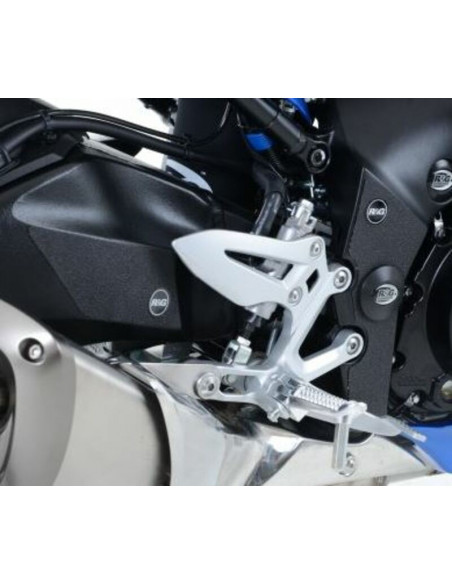 Adhésif anti-frottement R&G RACING cadre/bras oscillant noir 5 pièces Suzuki GSX-S1000/S1000F