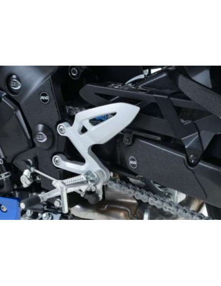 Adhésif anti-frottement R&G RACING cadre/bras oscillant noir 5 pièces Suzuki GSX-S1000/S1000F