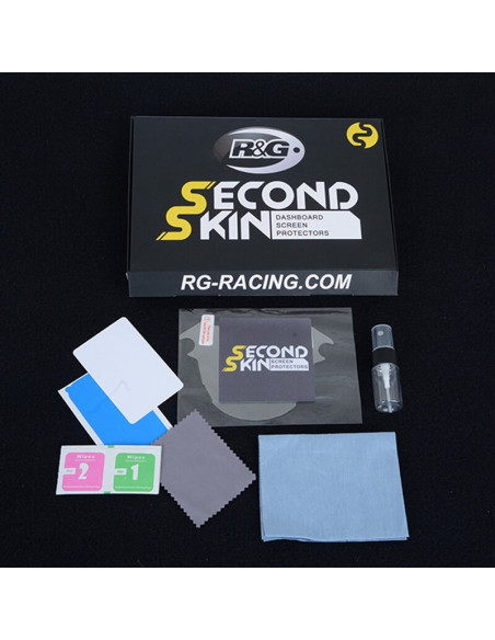 Kit de protection tableau de bord R&G RACING Second Skin - transparent Aprilia