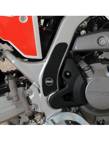 Kit protection de cadre R&G RACING noiur (3 pièces) - Honda CRF300L / Rally