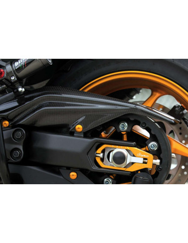 Carter de courroie LIGHTECH carbone brillant Yamaha T-Max 530