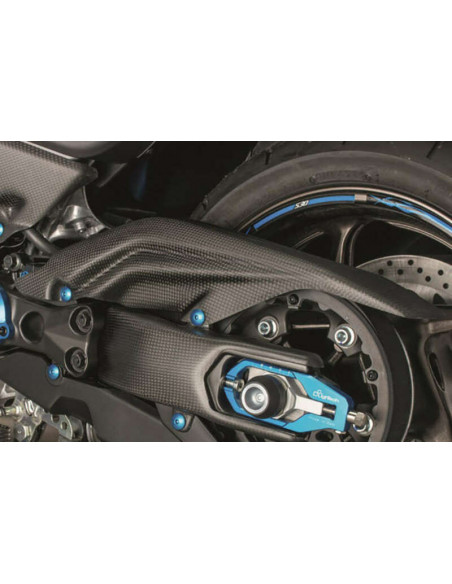 Carter de courroie LIGHTECH carbone mat Yamaha T-Max 530