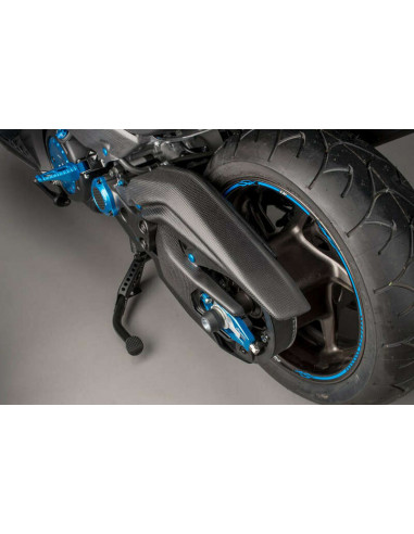 Carter de courroie LIGHTECH carbone mat Yamaha T-Max 530