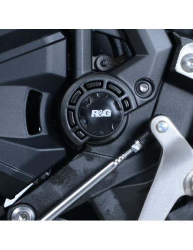 Insert de cadre droit R&G RACING noir Kawasaki Z650