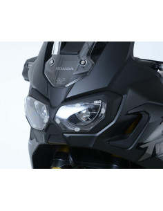 Ecran de protection feu avant R&G RACING translucide Honda Africa Twin 1000 2