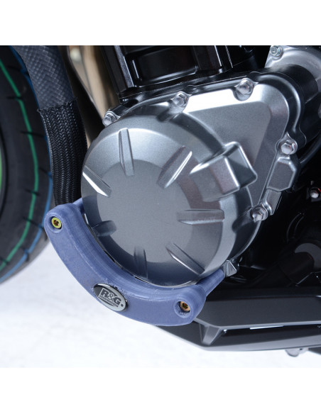 Slider moteur gauche R&G RACING noir Kawasaki Z900