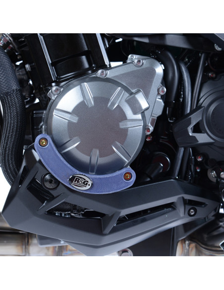 Slider moteur gauche R&G RACING noir Kawasaki Z900