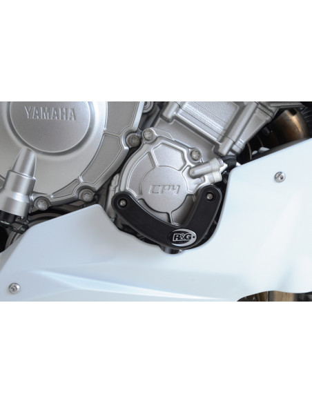 Slider moteur droit R&G RACING noir Yamaha YZF-R1