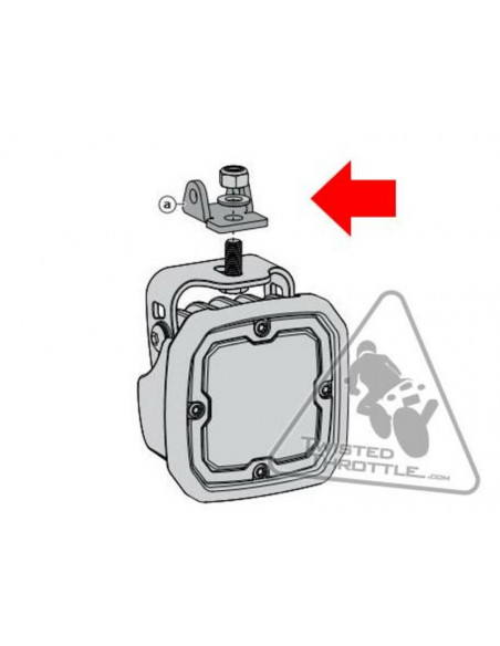 Support éclairage DENALI Crash Bar BMW